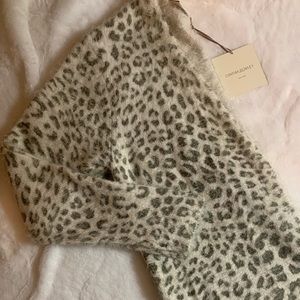 Cynthia Rowley Leopard Print Cozy Sweater